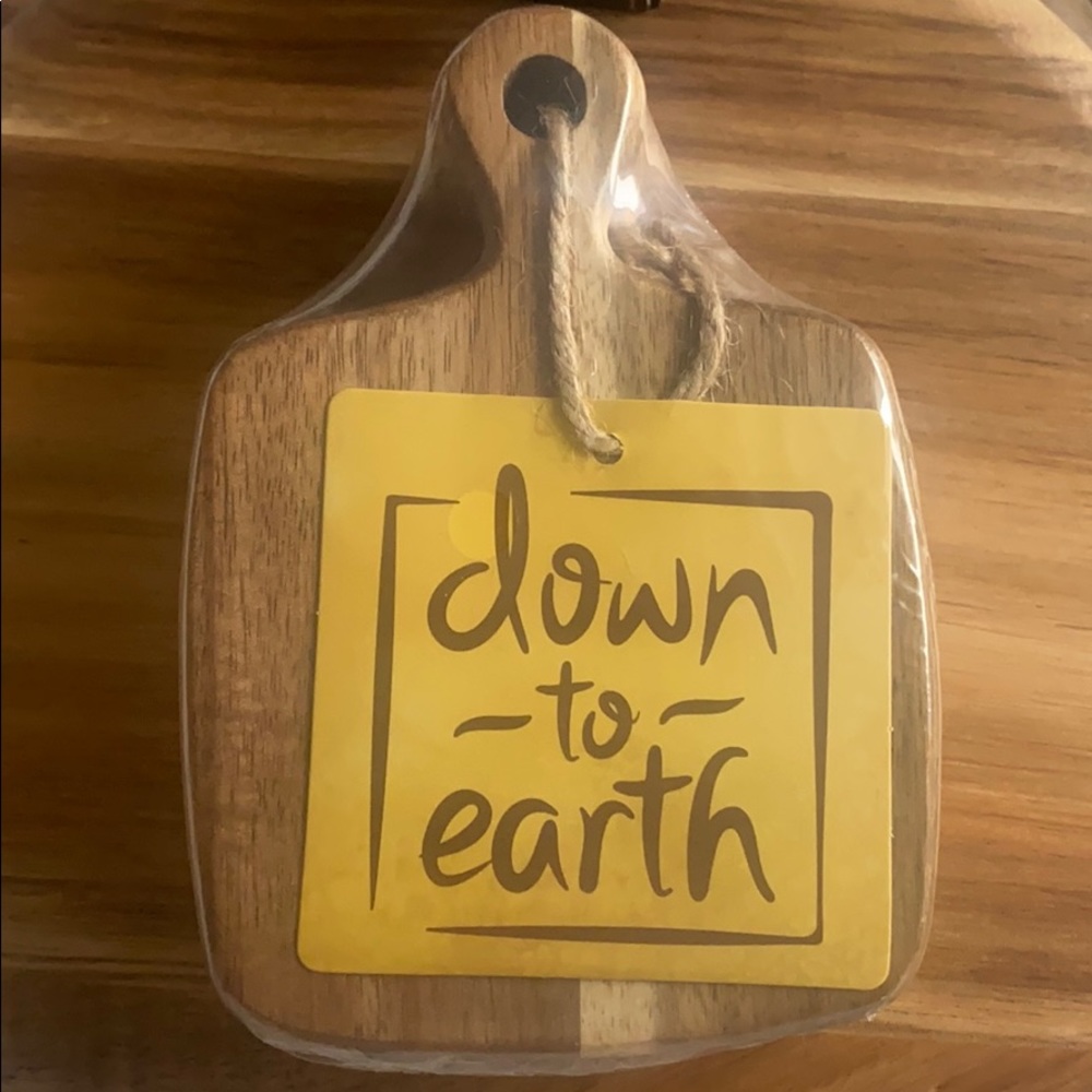 Acacia wood coaster set 4pcs